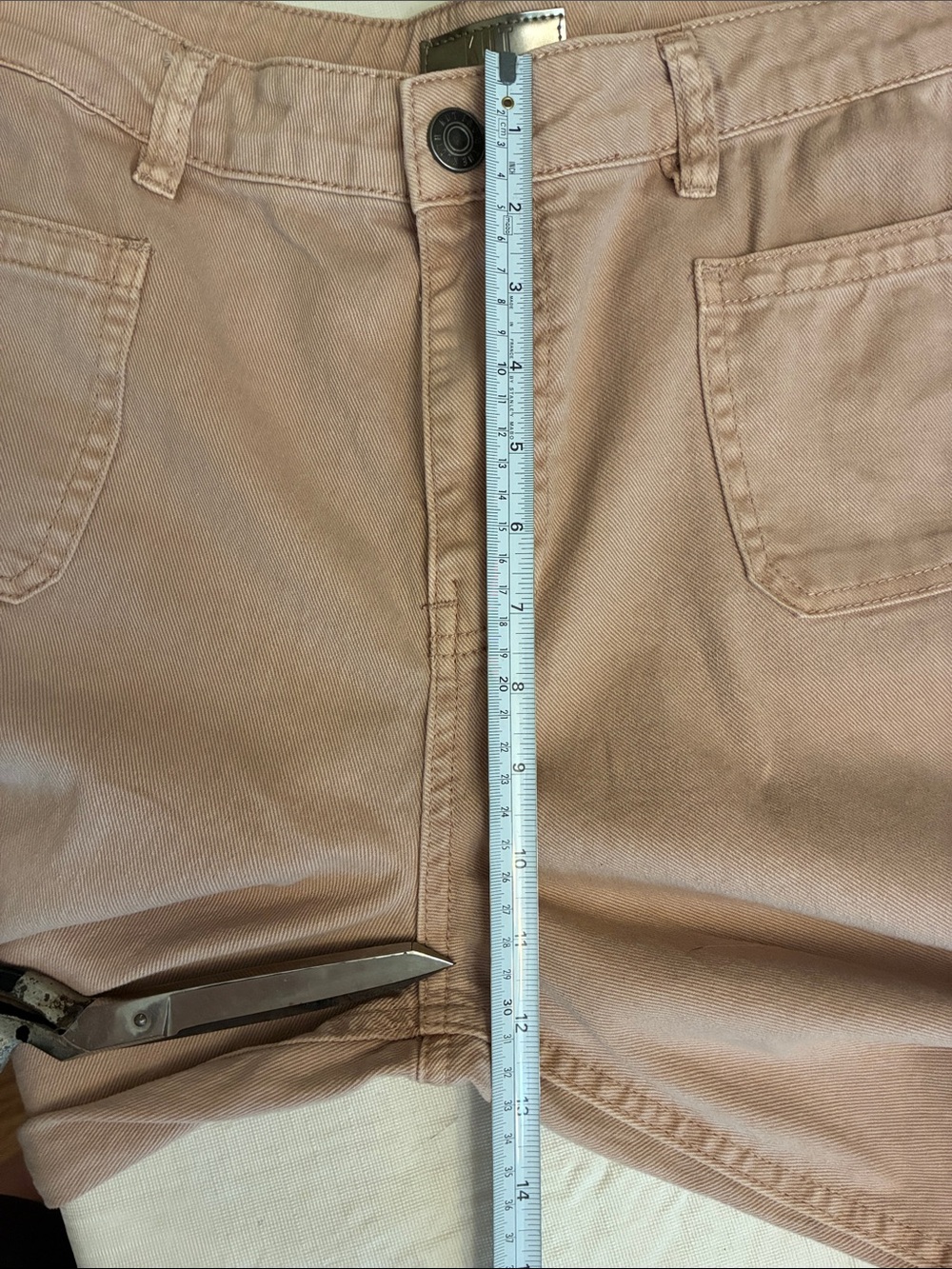 Kut from the Kloth Dusty Rose Cropped High Rise Straight Jeans - Picture 12 of 13